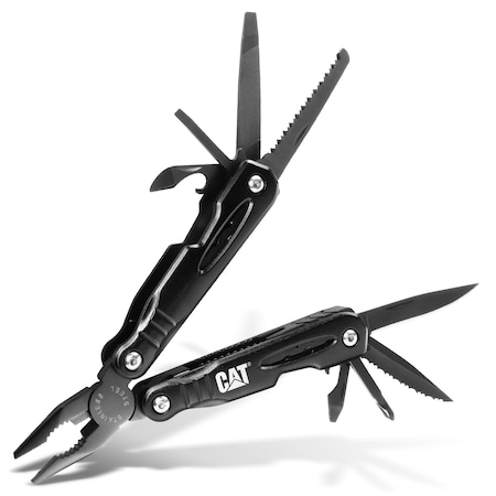 Cat 13-in-1 Multi-Tool with Black Body and Tools 980021